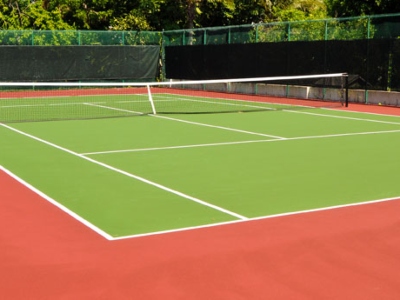 Tennis Court Washing